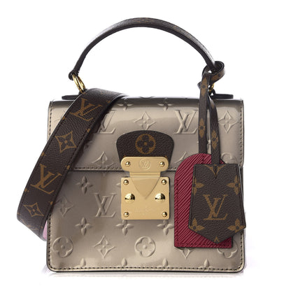 Louis Vuitton Vernis Epi Monogram Spring Street Champagne Metallise 1 of 9