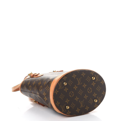 Louis Vuitton Monogram Petit Bucket 23 4 of 12