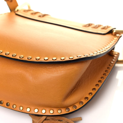 Chloe Calfskin Braided Small Hudson Shoulder Bag Sunflower 11 of 11
