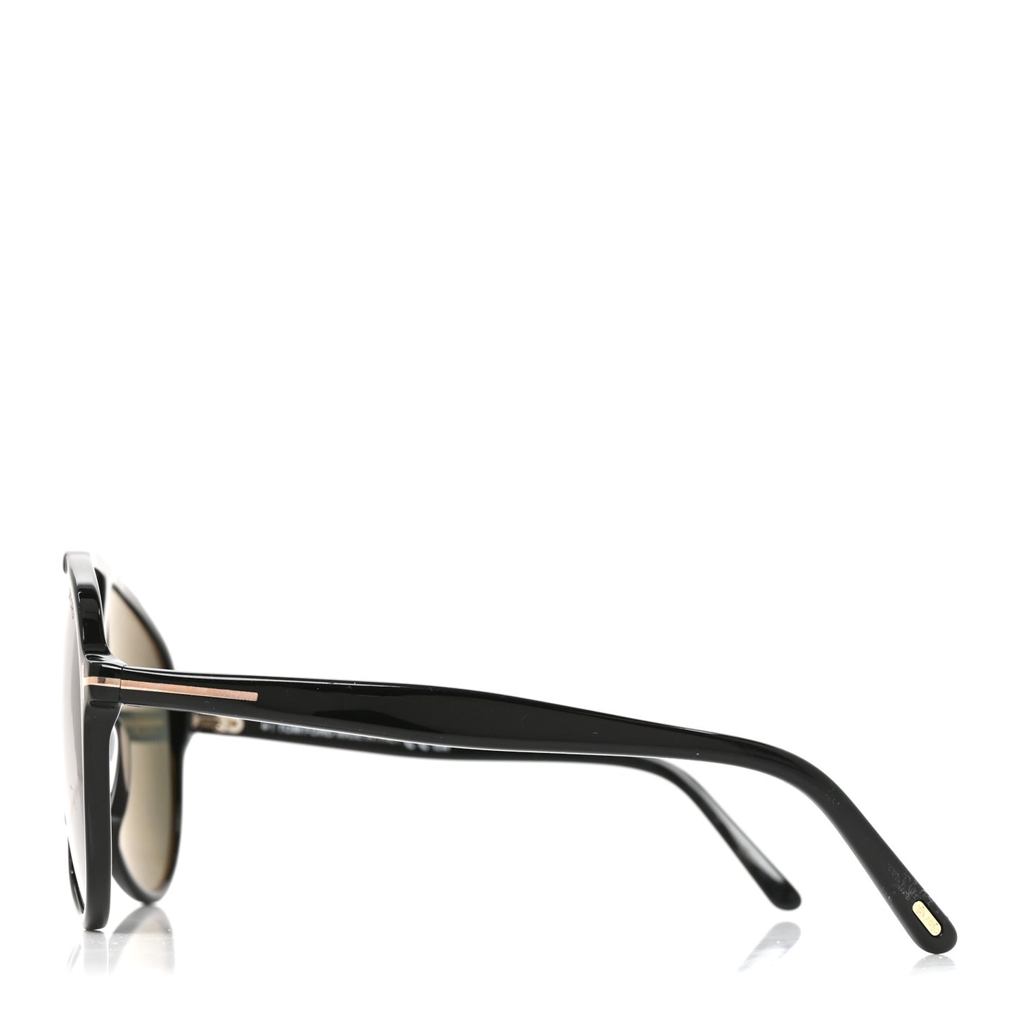 Acetate Vladimir Pilot Sunglasses TF1211 Black