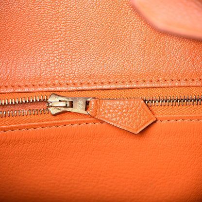 Hermes Togo Birkin 30 Orange 16 of 38