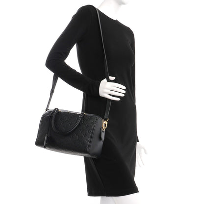 Louis Vuitton Empreinte Speedy Bandouliere 25 NM Black 2 of 8