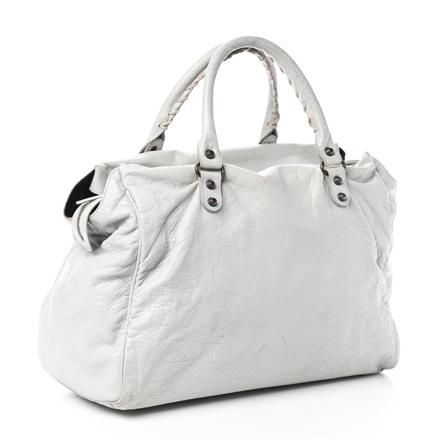 Balenciaga Agneau Classic Hardware Step Gris Glace 3 of 9