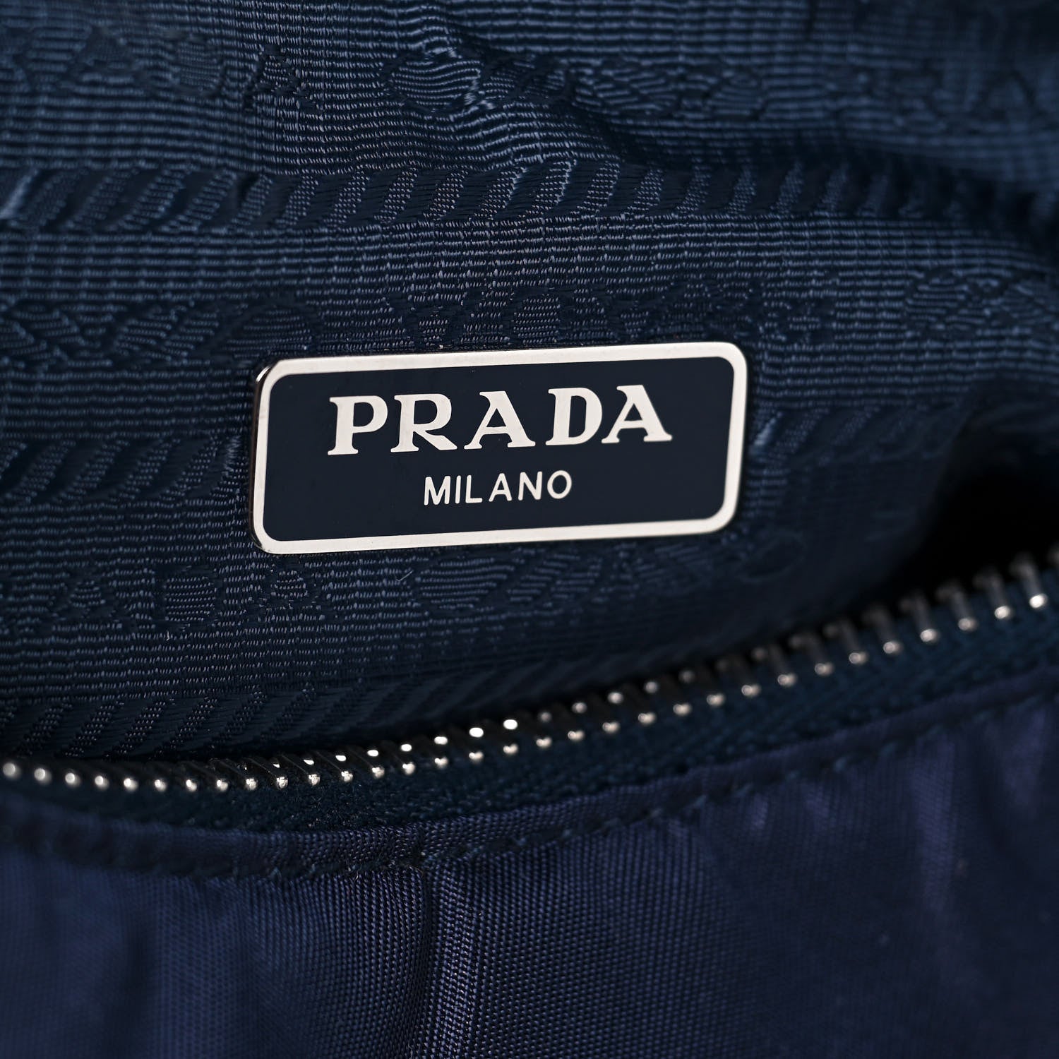 Prada Nylon Re-Edition 2005 Shoulder Bag Blue 6 of 13