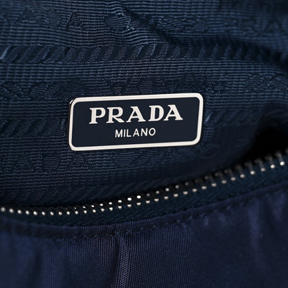 Prada Nylon Re-Edition 2005 Shoulder Bag Blue 6 of 13