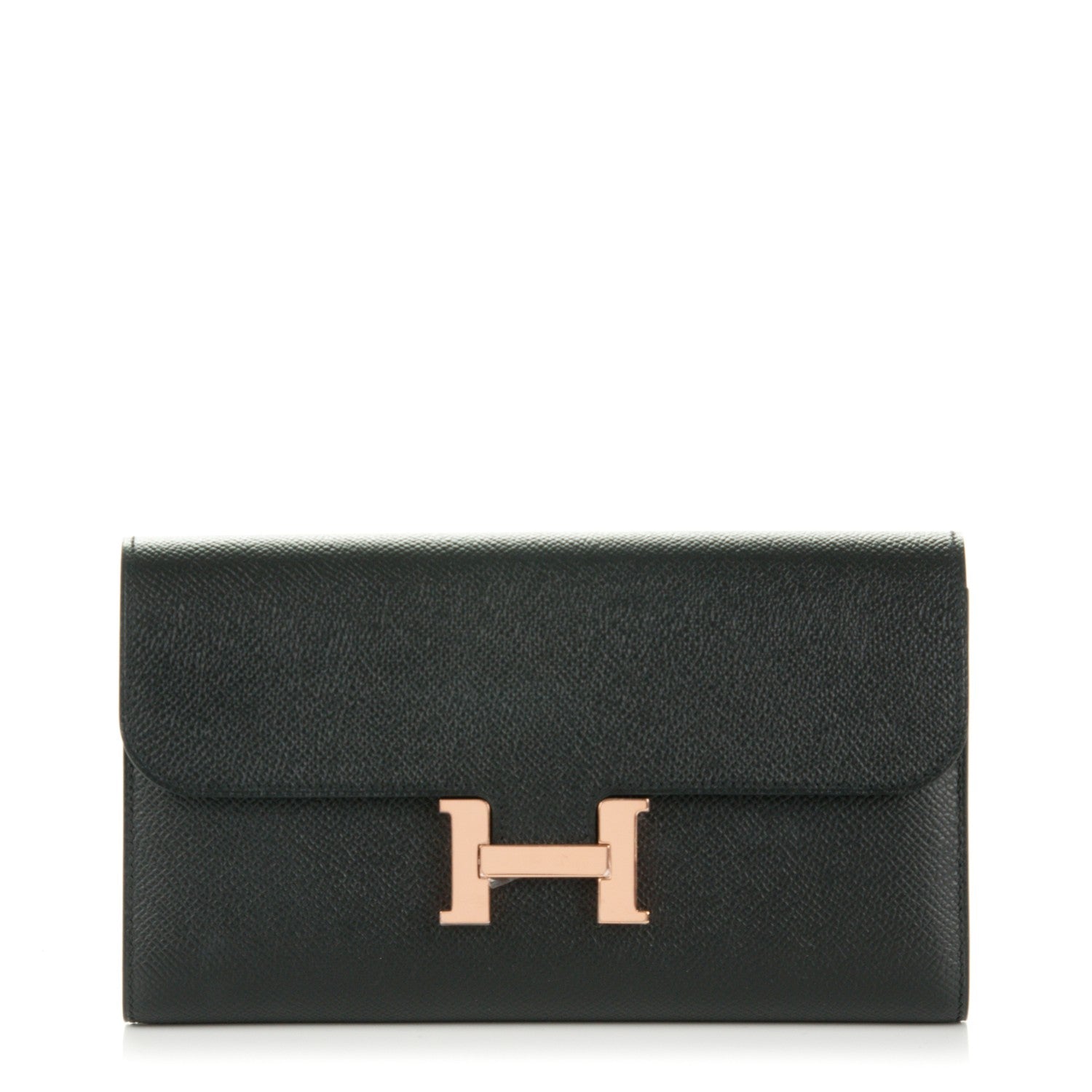 Hermes Epsom Constance Long Wallet Black 1 of 8