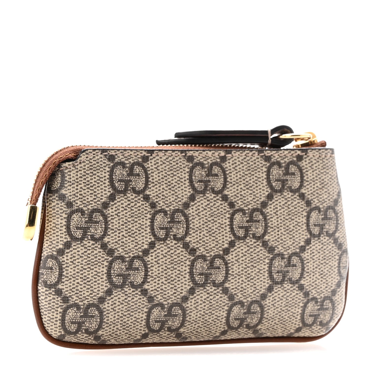 Gucci GG Supreme Monogram Key Case Brown 3 of 10