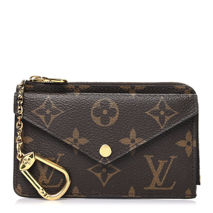 Louis Vuitton Monogram Recto Verso Card Holder Black 1 of 11