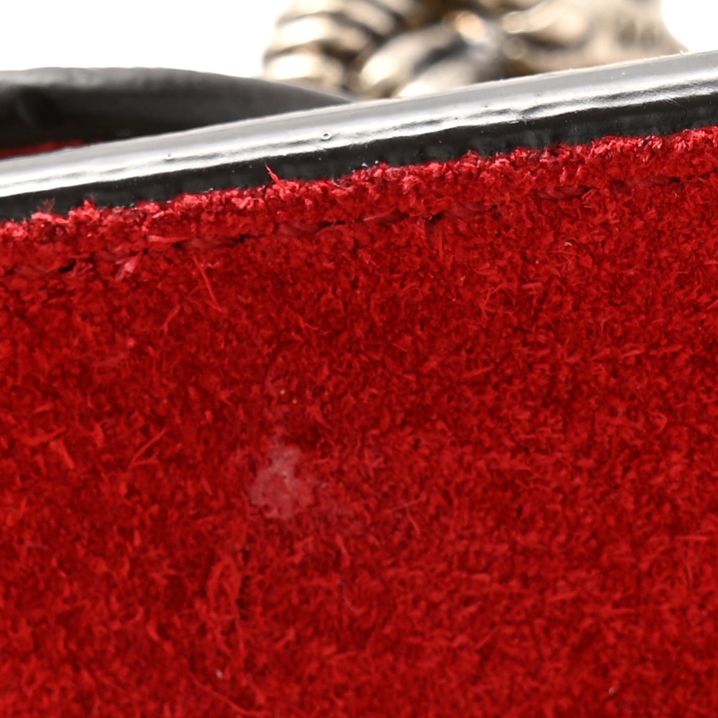 GG Supreme Monogram Small Dionysus Shoulder Bag Red