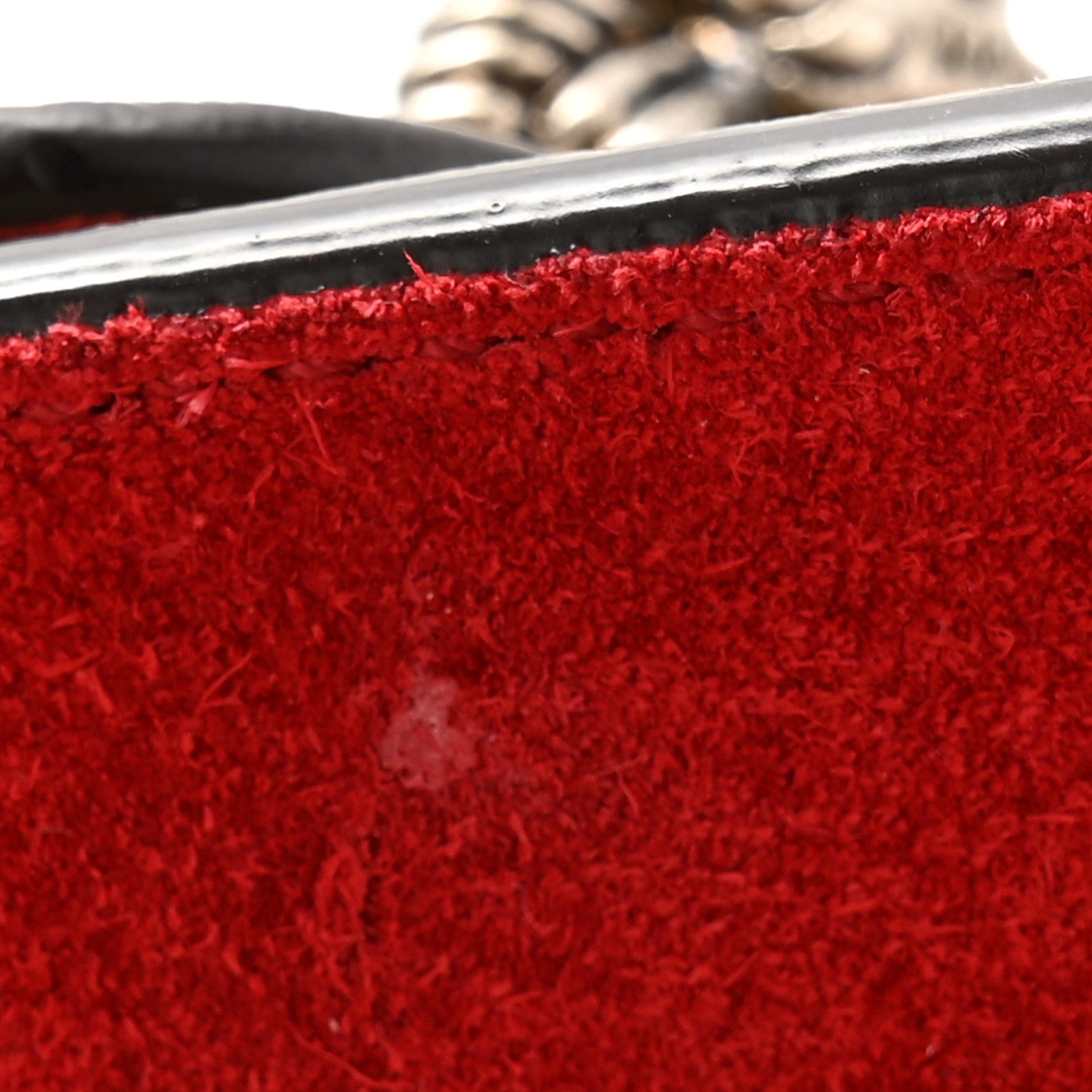 Gucci GG Supreme Monogram Small Dionysus Shoulder Bag Red 12 of 14