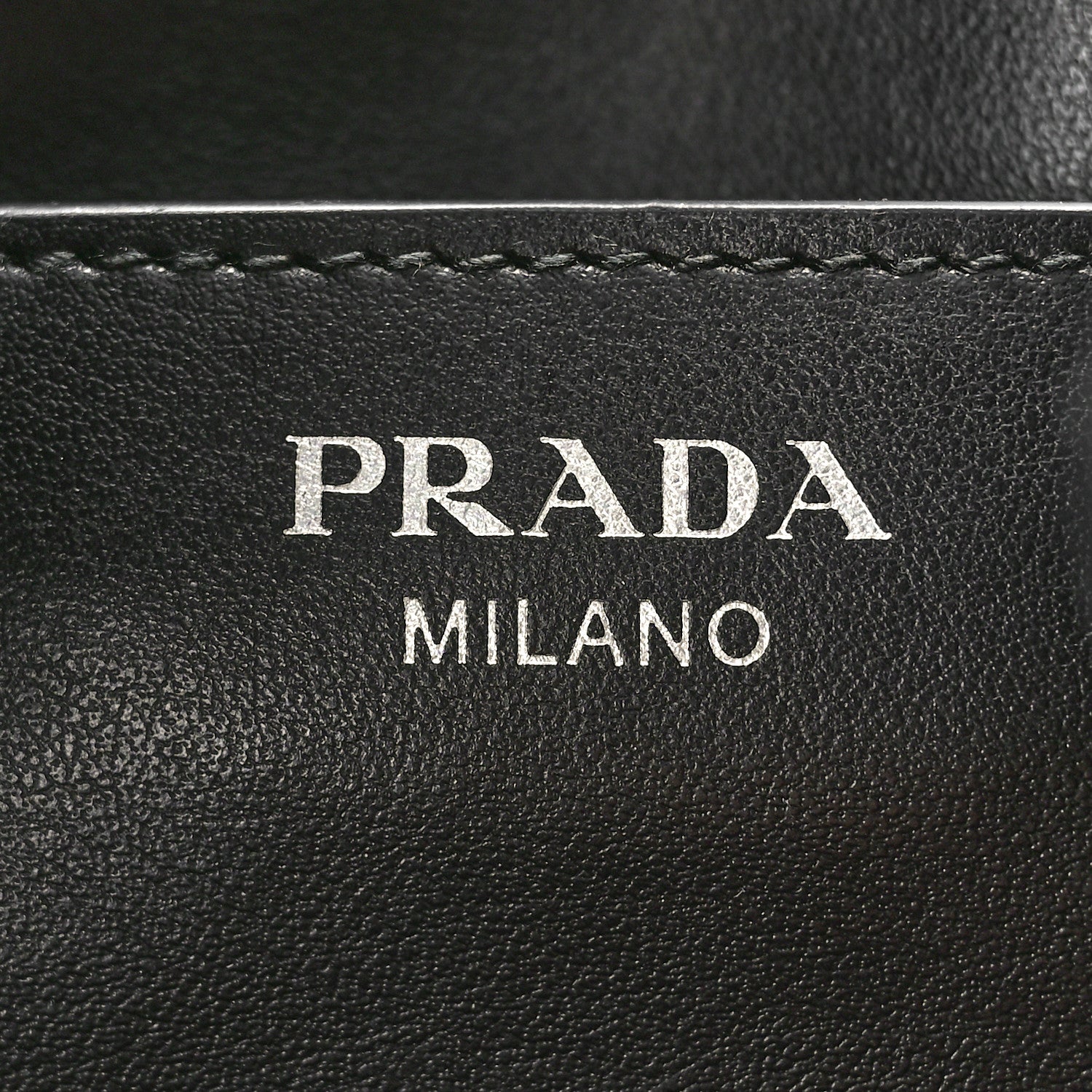 Prada Tessuto Nylon Saffiano Secchiello Bucket Bag Black 6 of 10