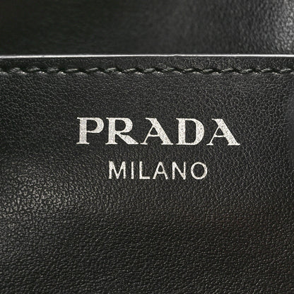 Prada Tessuto Nylon Saffiano Secchiello Bucket Bag Black 6 of 10