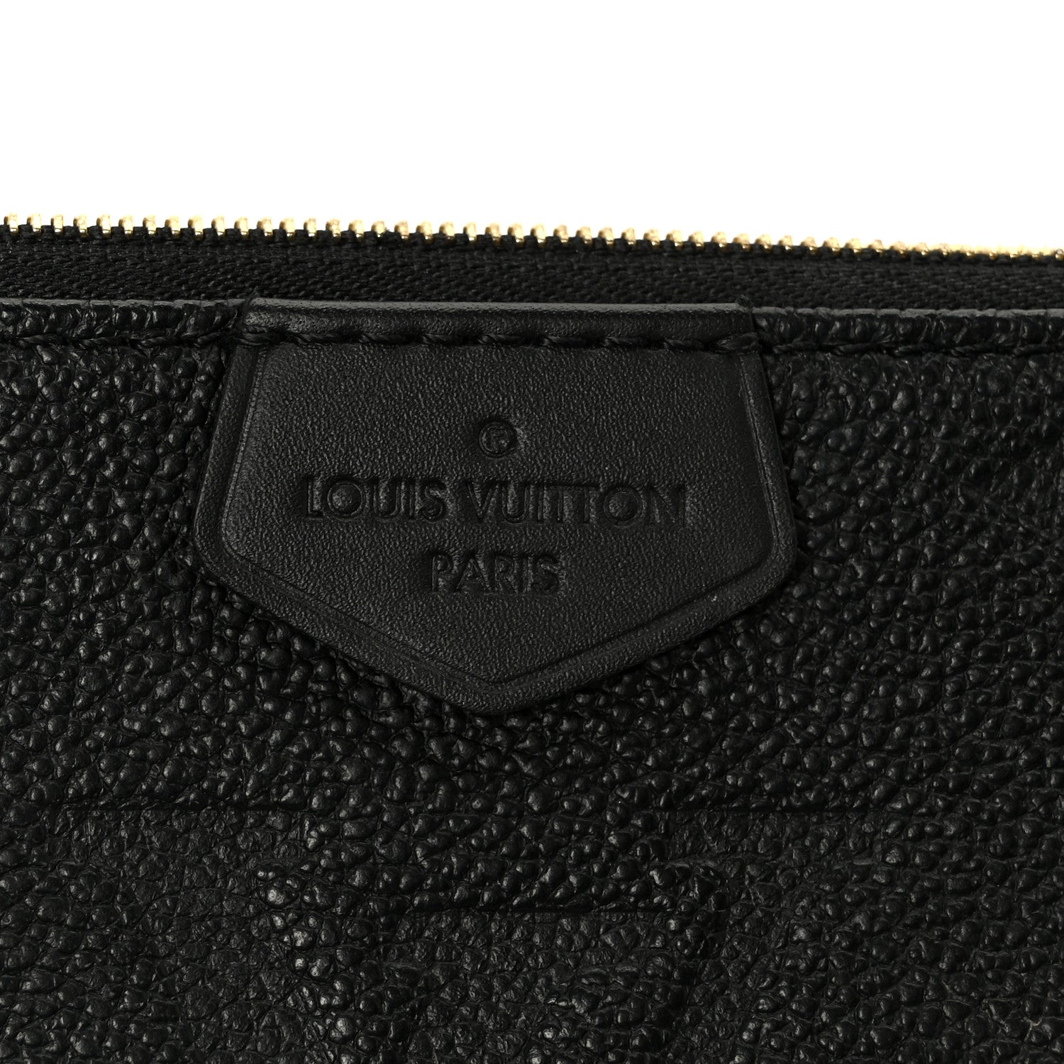 Louis Vuitton Empreinte Monogram Giant Multi Pochette Accessories Black 7 of 12