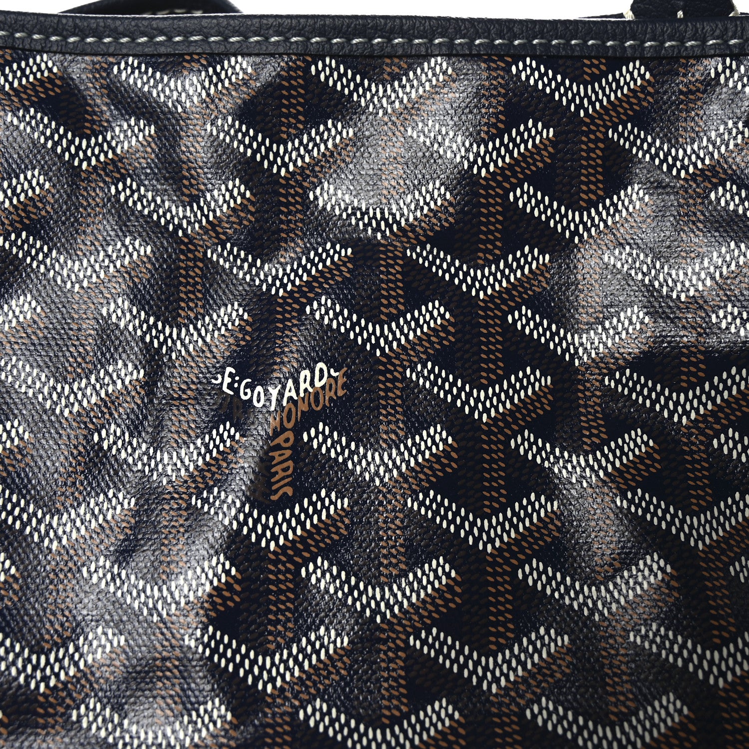 Goyard Goyardine Saint Louis GM Navy 6 of 9