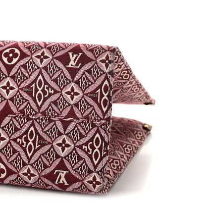 Louis Vuitton Jacquard Since 1854 Onthego GM Bourdeaux 9 of 9