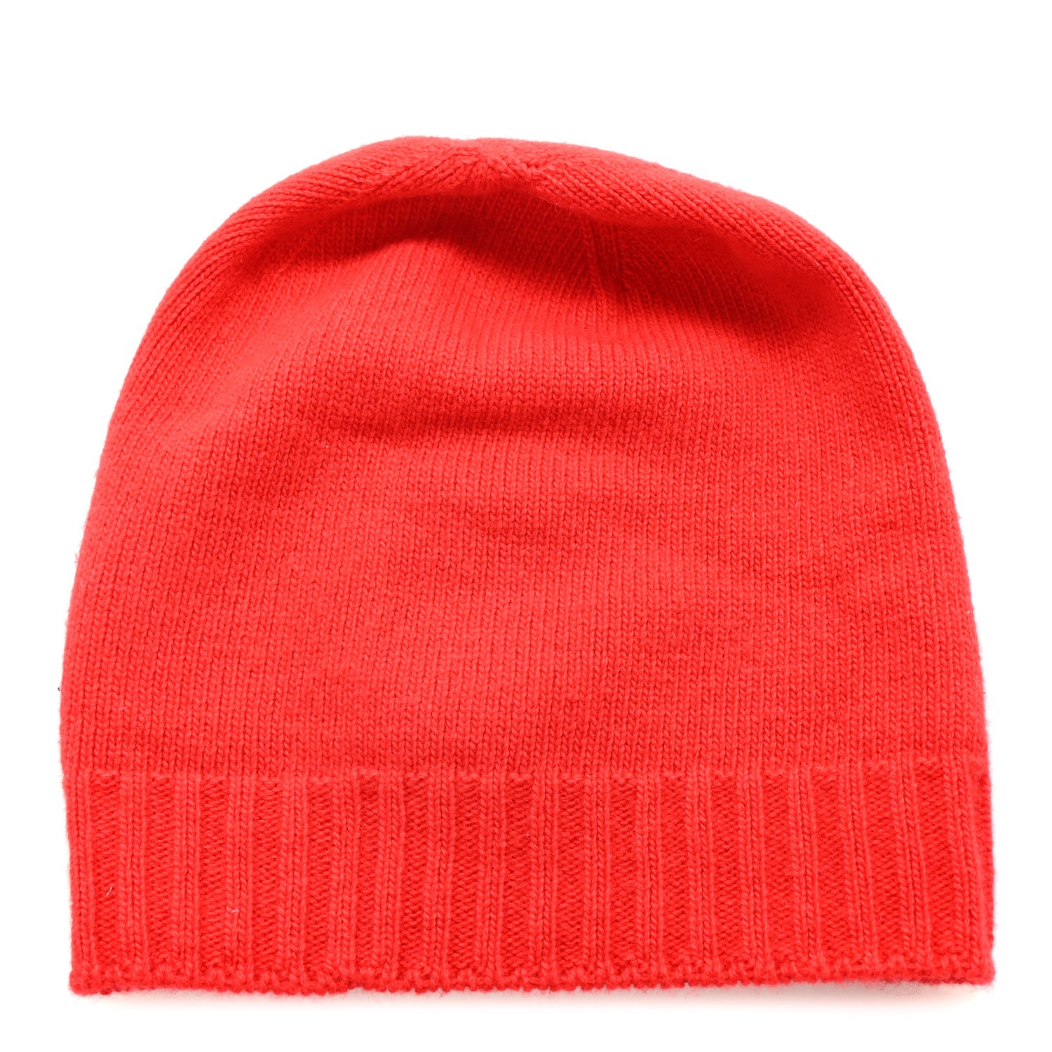 Fendi Wool Cashmere Zucca Beanie Red 3 of 5