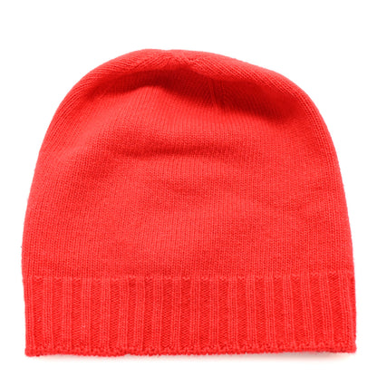 Fendi Wool Cashmere Zucca Beanie Red 3 of 5