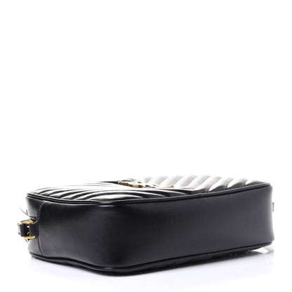 Saint Laurent Calfskin Matelasse Monogram Lou Camera Bag Black 3 of 4