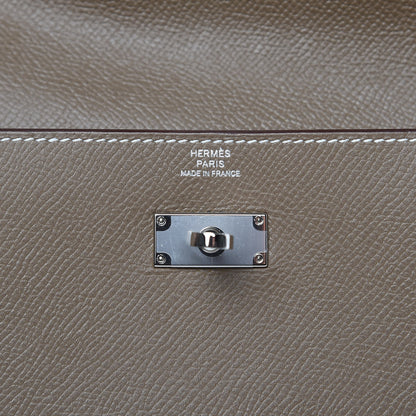 Hermes Epsom Kelly Longue Wallet Etoupe 6 of 11