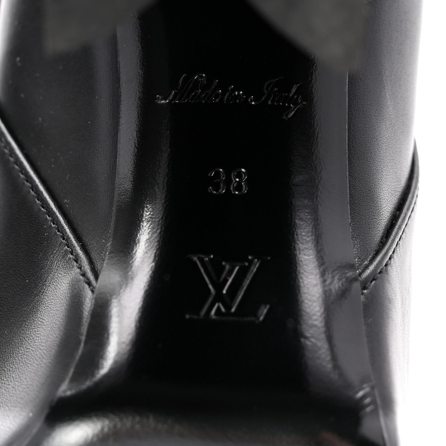 Louis Vuitton Calfskin Monogram Matchmake Low Boots 38 Black 7 of 11