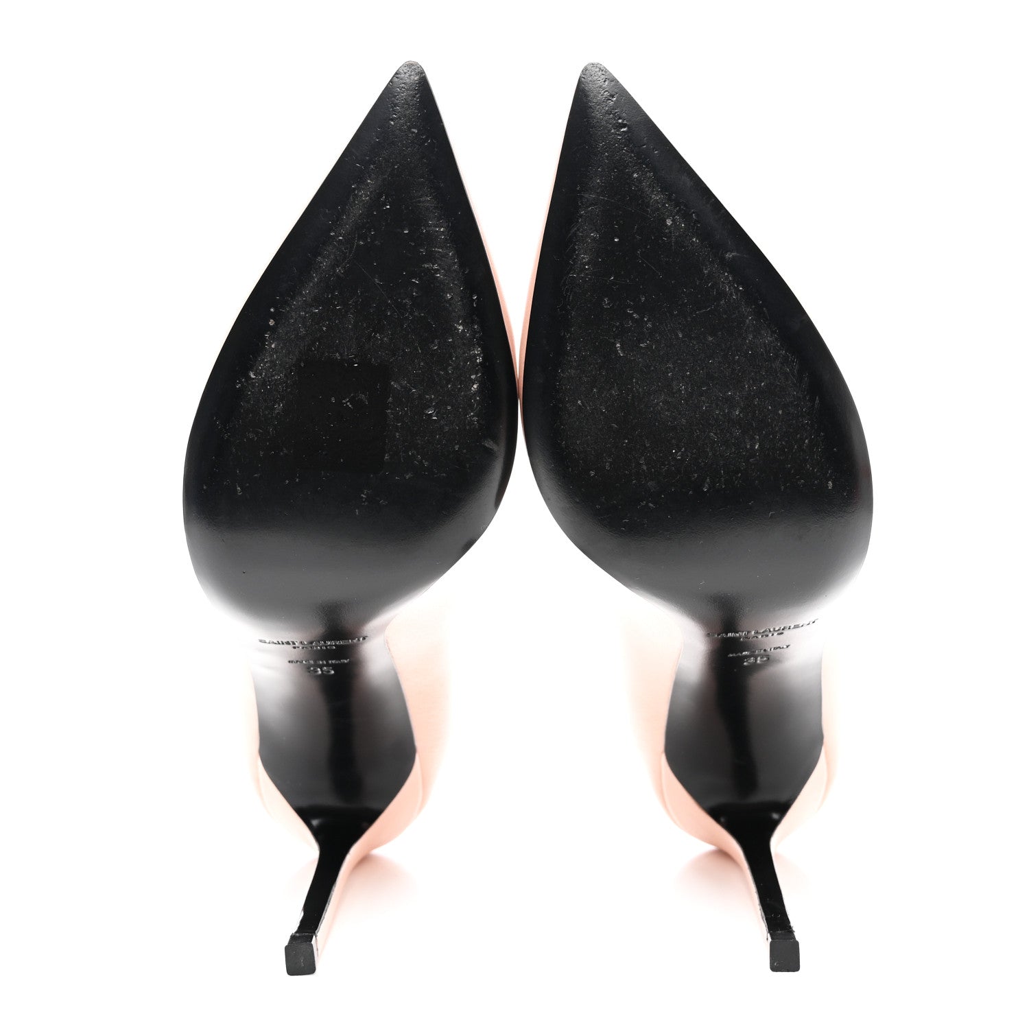 Saint Laurent Calfskin Pumps 35 Pale Pink 5 of 9