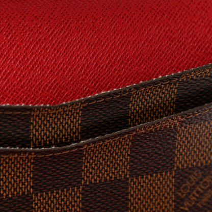 Louis Vuitton Damier Ebene Josephine Wallet Red 8 of 9