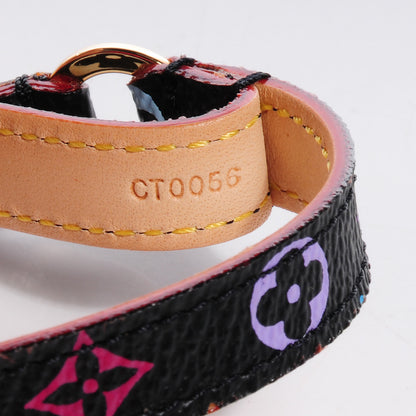 Louis Vuitton Monogram Multicolor Phone Strap Black 4 of 5