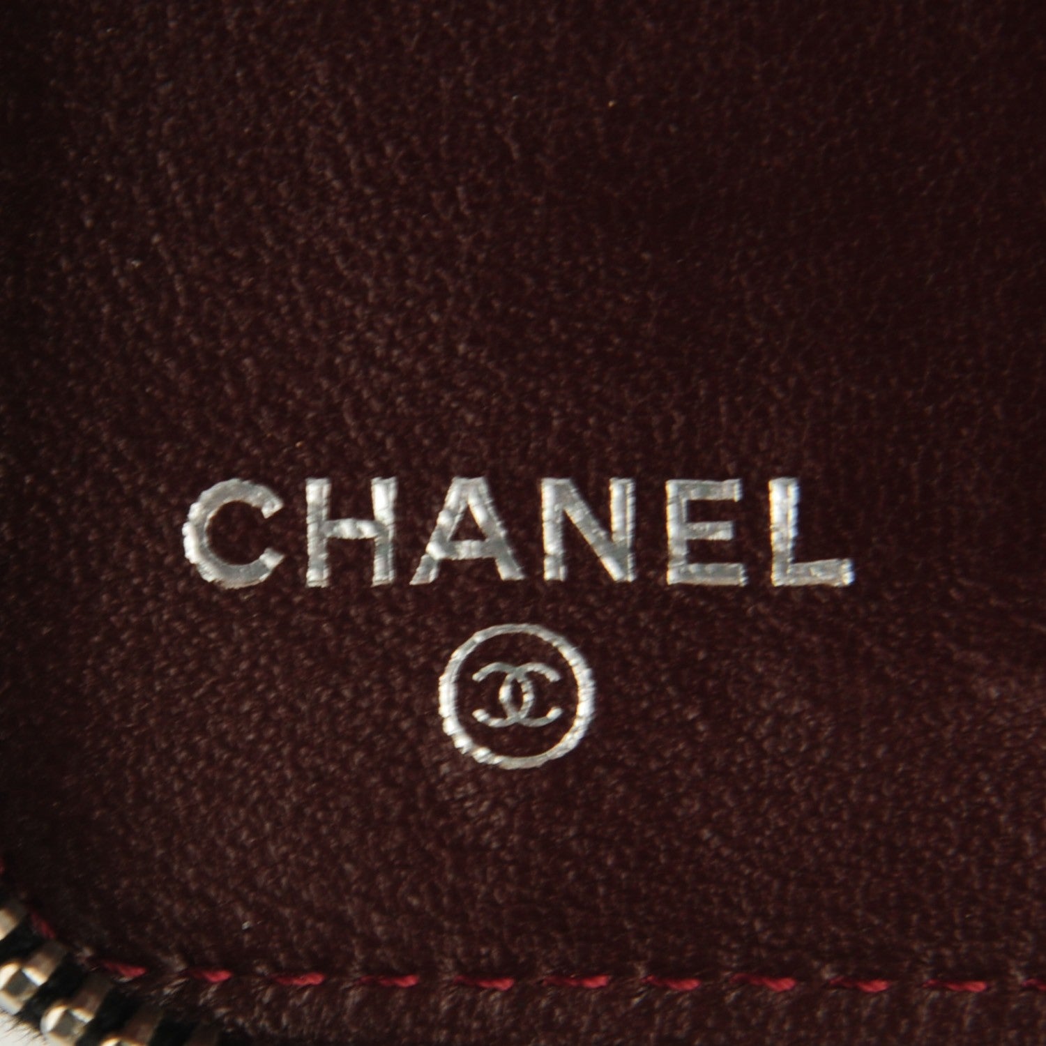 Chanel Lambskin Quilted Large Zipped Wallet Black 6 of 7