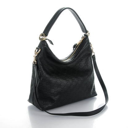 Gucci Guccissima Small Miss GG Hobo Black 3 of 7
