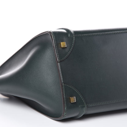 Celine Smooth Calfskin Mini Luggage Emerald 8 of 11