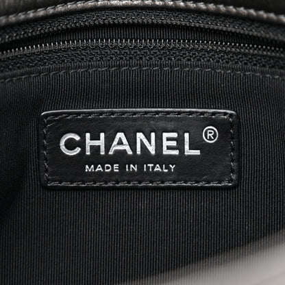 Chanel Calfskin Quilted Small Chain Me Flap Grey 6 of 12