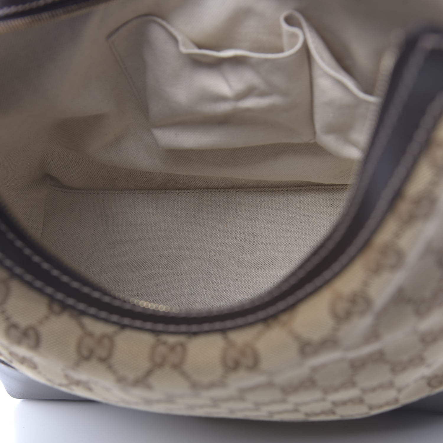 Gucci Monogram Medium Lovely Heart Hobo Brown 5 of 10