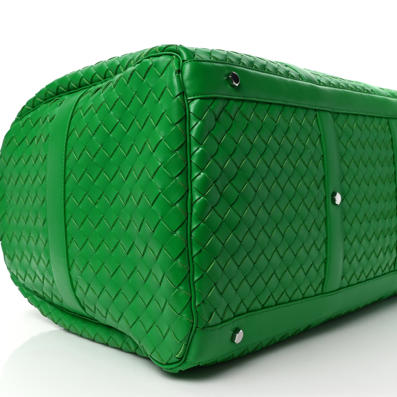 Bottega Veneta Nappa Intrecciato Large Duffle Bag Parakeet 7 of 7