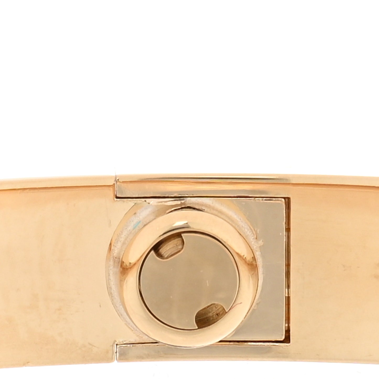 18K Yellow Gold 4 Diamond LOVE Bracelet
