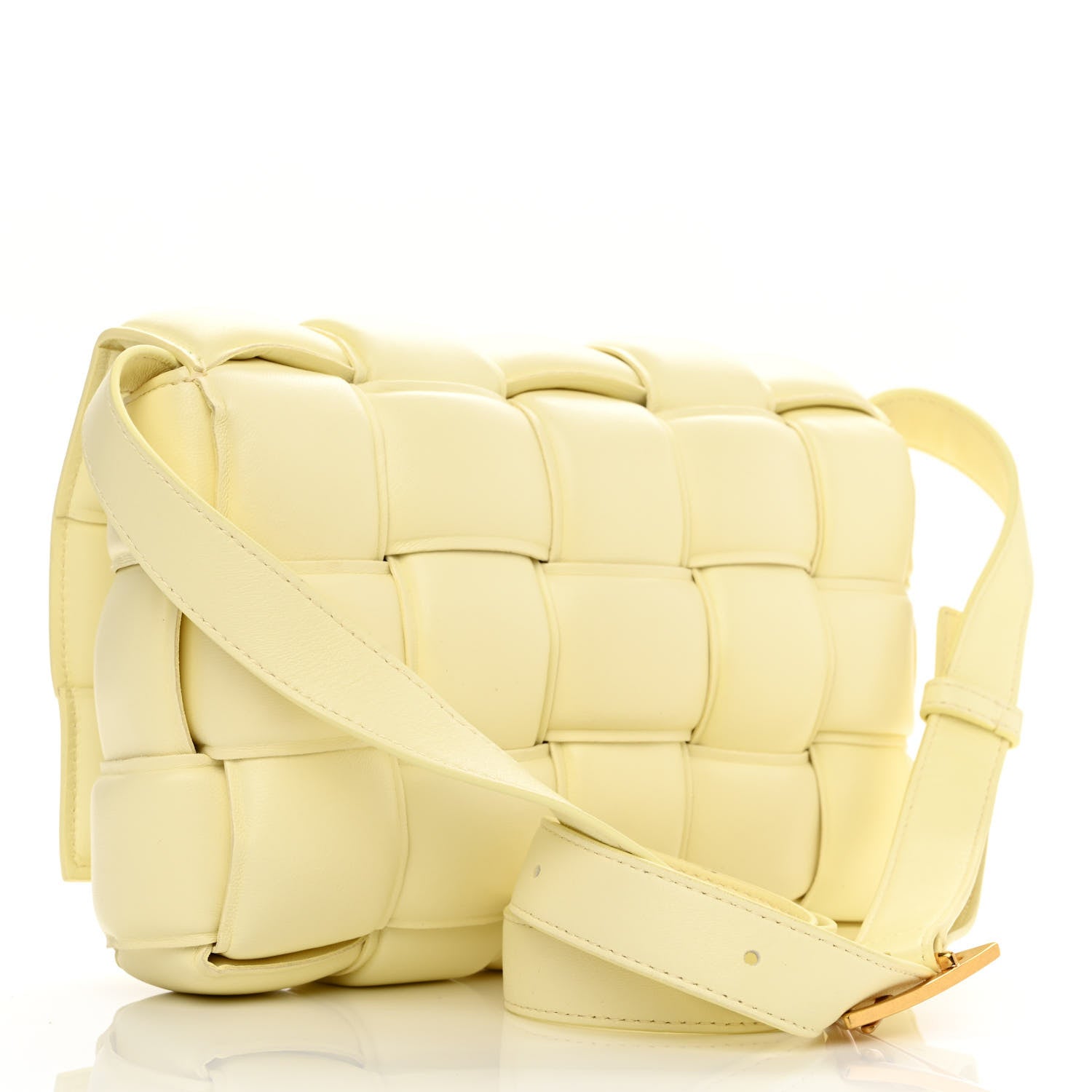 Bottega Veneta Nappa Maxi Intreccio Padded Cassette Crossbody Bag Zest 3 of 11