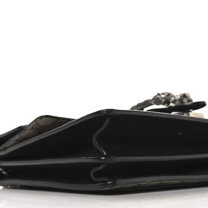 Gucci GG Supreme Monogram Medium Dionysus Shoulder Bag Black 9 of 11