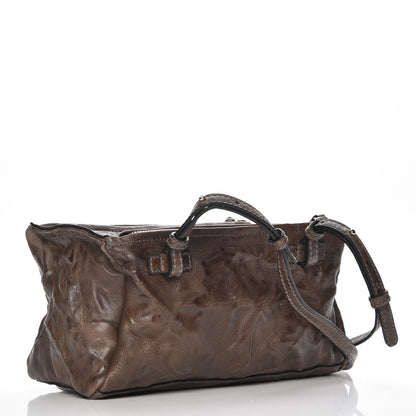 Givenchy Tumbled Sheepskin Mini Pandora Charcoal 3 of 7
