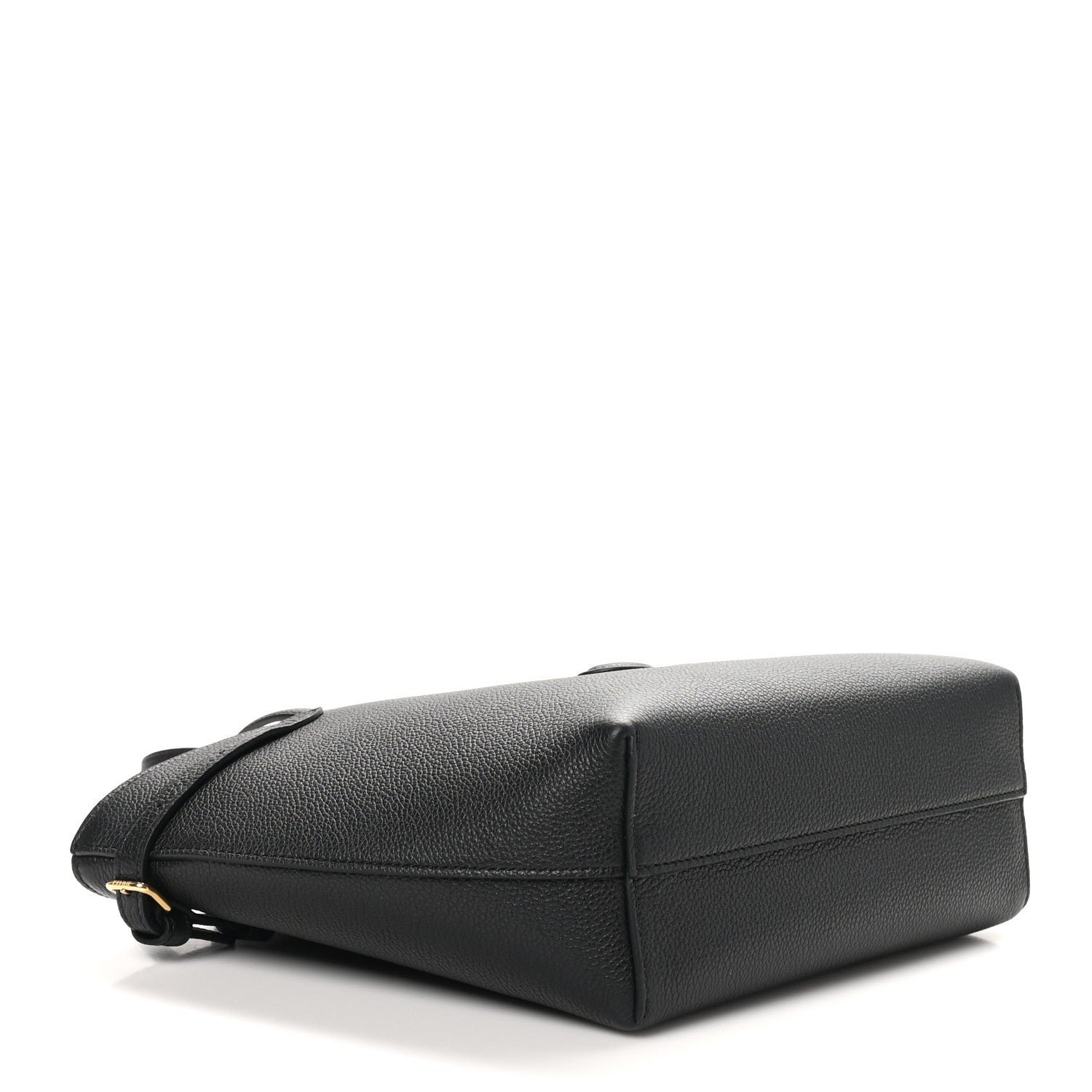 Celine Grained Calfskin Triomphe Mini Cabas Anais Black 4 of 9