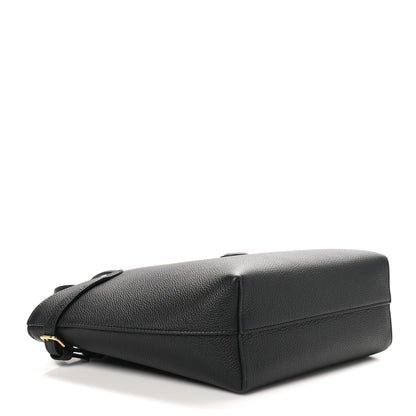 Celine Grained Calfskin Triomphe Mini Cabas Anais Black 4 of 9