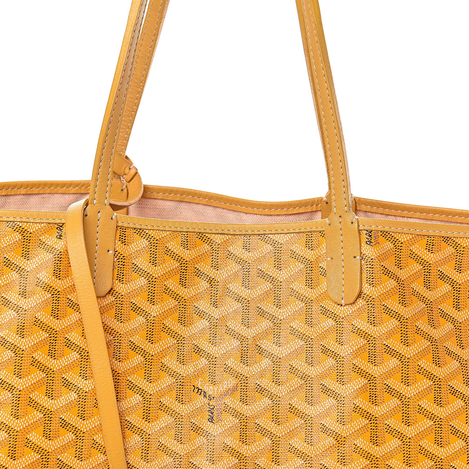 Goyard Goyardine Saint Louis PM Yellow 16 of 17