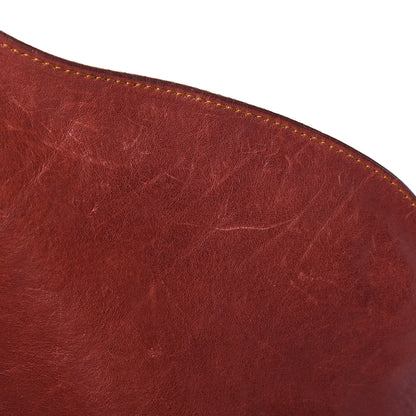 Christian Dior Calfskin Medium Gaucho Double Saddle Bag Red 7 of 13