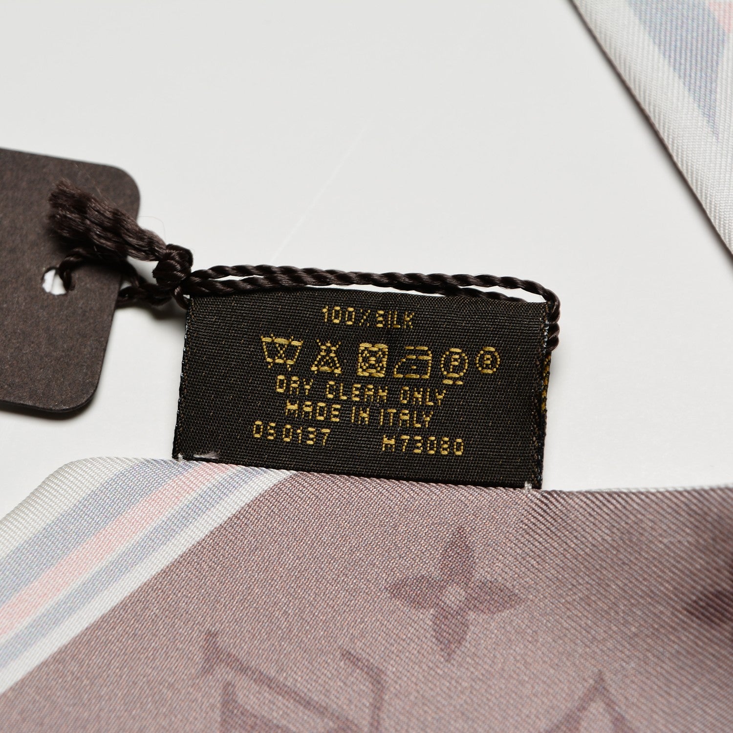 Louis Vuitton Silk Monogram Flower Ink BB Bandeau Light Pink 4 of 5