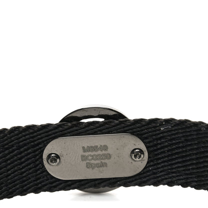 Louis Vuitton Monogram Eclipse LV Circle Bracelet 4 of 4