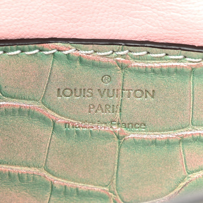 Louis Vuitton Alligator Mini Twist Shoulder Bag Turquoise 7 of 12