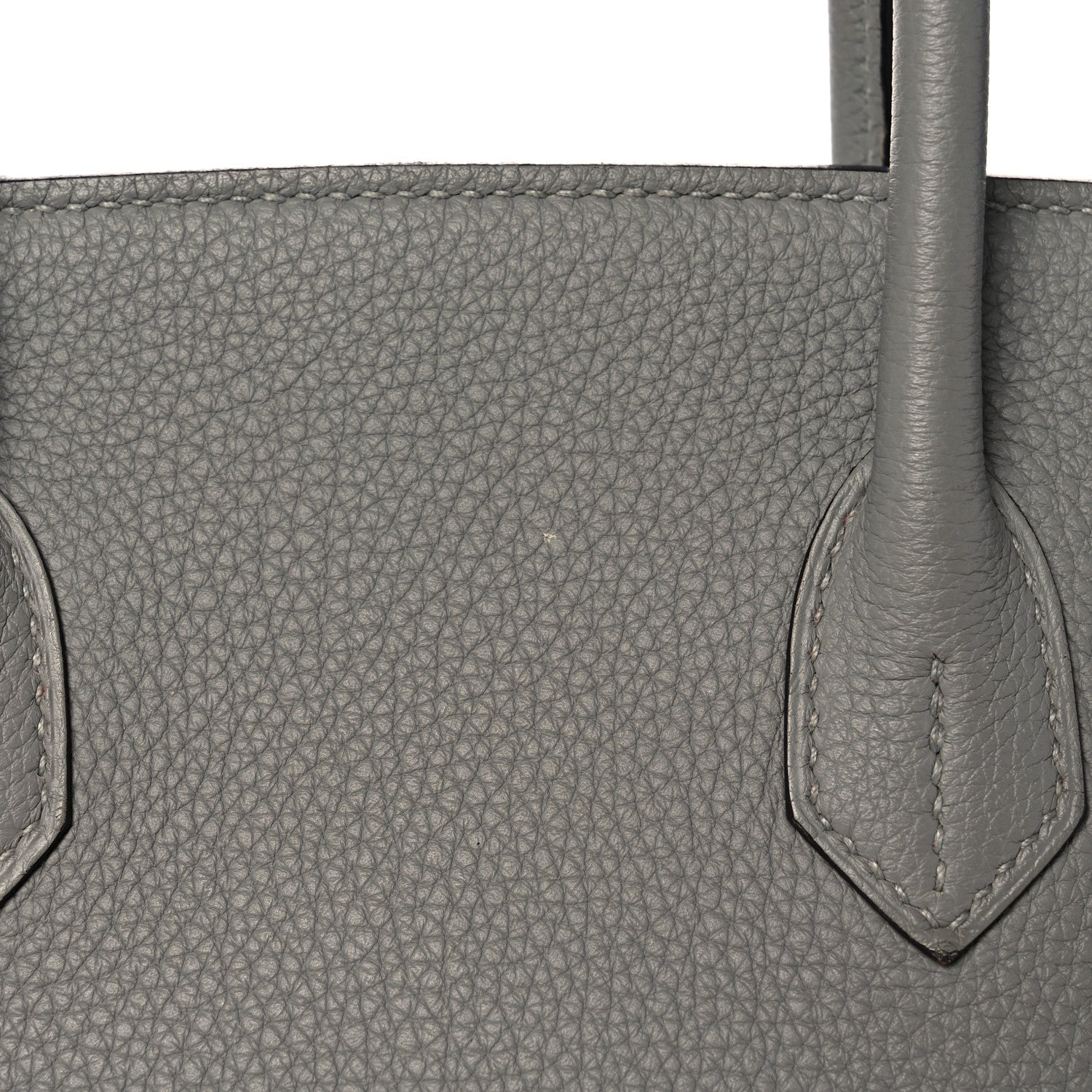 Hermes Togo Birkin 30 Gris Mouette 37 of 38