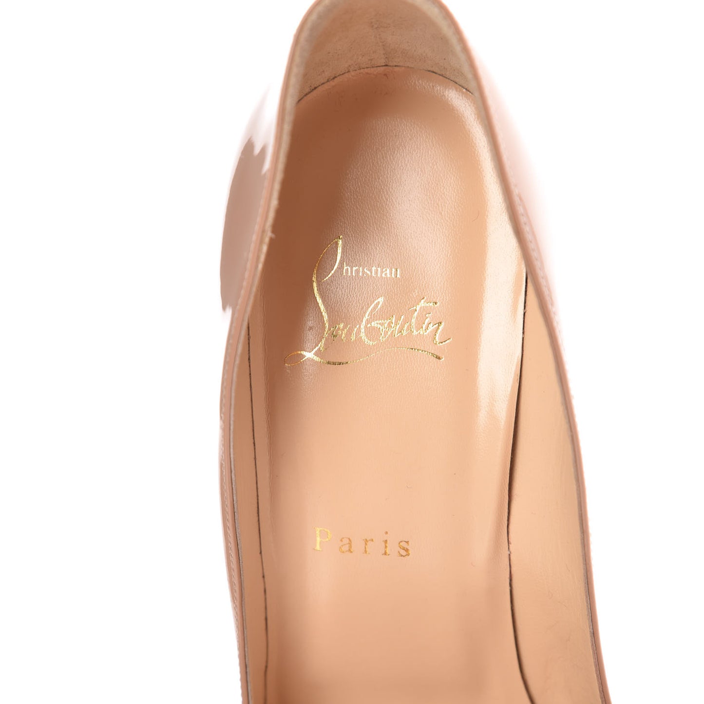 Patent Pigalle Follies 100 Pumps 39.5 Nude