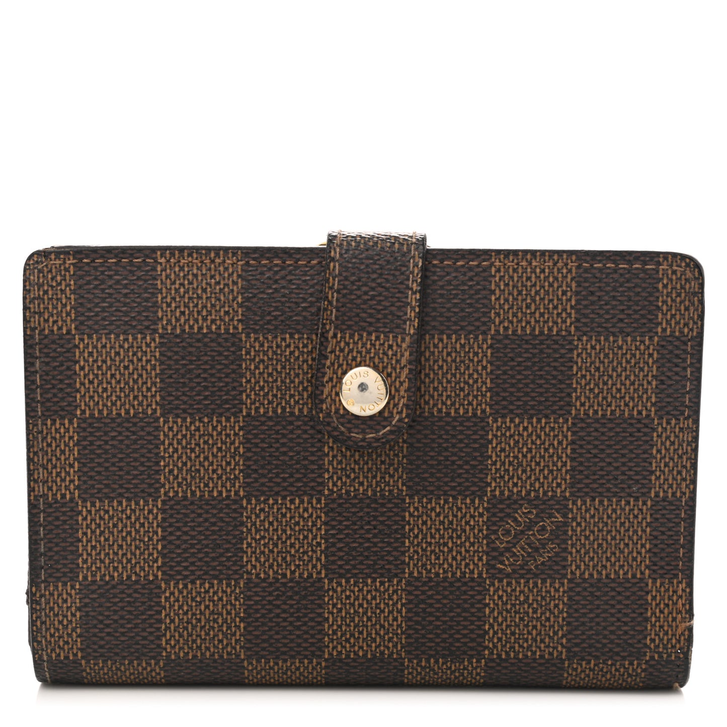 Damier Ebene French Purse Wallet