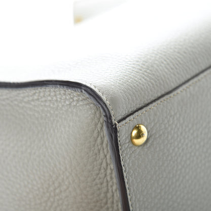 Fendi Cuoio Romano Selleria Medium Peekaboo X-Lite Tortora 13 of 13