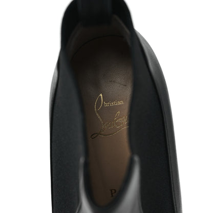 Christian Louboutin Calfskin Marchacroche 70 Chelsea Boots 38 Black 7 of 7