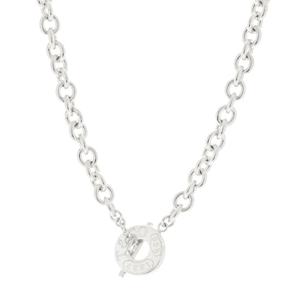Tiffany Sterling Silver 1837 Toggle Necklace 1 of 3